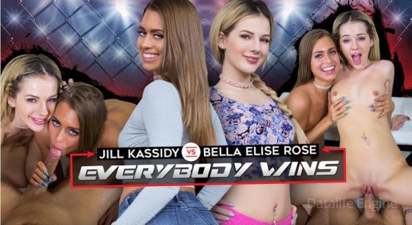 WankzVR: Bella Rose, Jill Kassidy - Everybody Wins [Oculus Rift, Vive | SideBySide] [3456p]