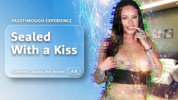 AR Porn, VRPorn: Madalina Moon - Sealed With a Kiss [Passthrough] [Oculus Rift, Vive | SideBySide] [4000p]