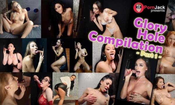 VRPornJack, SLR: Alexis Angel, Ariana, Ayana No2StudioVR, Leya Desantis, Savana Gold, Christal Hot, Jessica Beeibxx, Katy Star, Kowka Coxxx, Nancy Onyx, Maddie Perez - Glory Hole Compilation - Part 1 [Oculus Rift, Vive | SideBySide] [3072p]