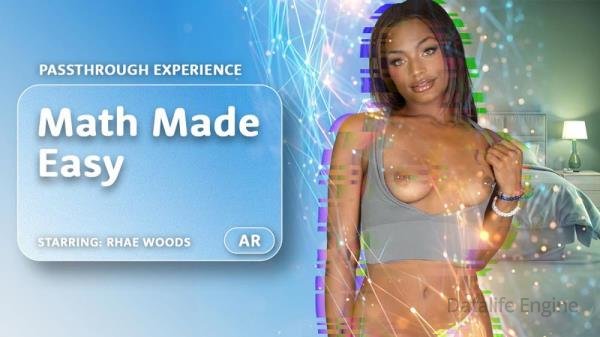 AR Porn, VRPorn: Rhae Woods - Math Made Easy [Oculus Rift, Vive | SideBySide] [4096p]